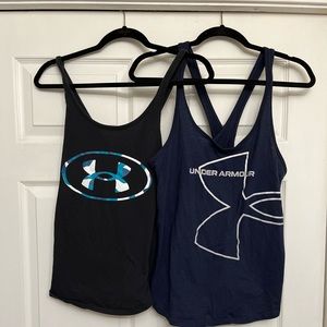 Set of 2 Under Armoir tank tops